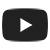 youtube icon bw square