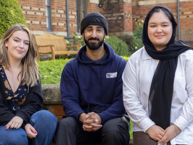 Jessica Neate, Bassam al-Meshal and Nargis Ahmadi