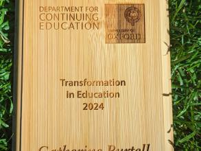 OLLIE award for Transformation in Education 2024